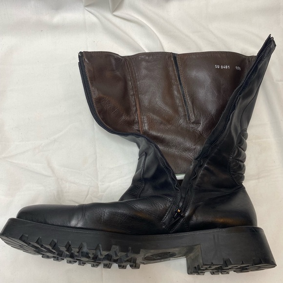 Vintage Gianni Versace motorcycle boots size 10.5 main image 8
